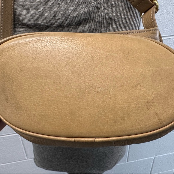 Coach Leather Shoulder Bag in Taupe - Picture 11 of 11